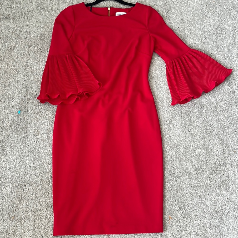 Red dress